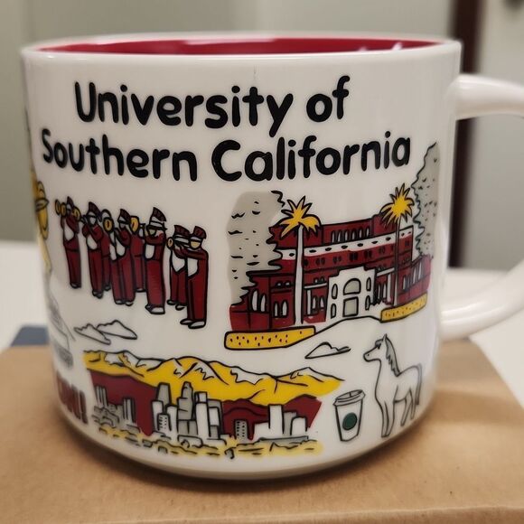 Starbucks USC Trojans Mug Cup Campus Series NWT - Picture 2 of 5